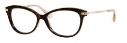 Jimmy Choo 95 Eyeglasses Eyeglasses - 07VI Dark Havana / Ivory