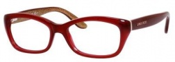 Jimmy Choo 82 Eyeglasses Eyeglasses - 0EGL Burgundy Blue