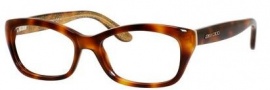 Jimmy Choo 82 Eyeglasses Eyeglasses - 0EHO Havana Gold