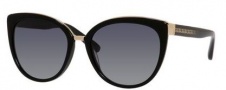 Jimmy Choo Dana/S Sunglasses Sunglasses - 010E Black (HD gray gradient lens)