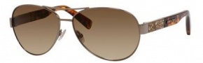 Jimmy Choo Baba/S Sunglasses Sunglasses - 0VUT Shiny Bronze (JD brown gradient lens)