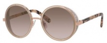 Jimmy Choo Andie/S Sunglasses Sunglasses - 0J7A Gold Copper (NH brown mirror gold lens)