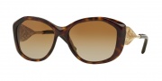 Burberry BE4208QF Sunglasses Sunglasses - 3002T5 Dark Havana / Polar Brown Gradient