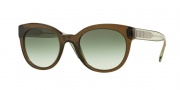 Burberry BE4210 Sunglasses Sunglasses - 30108E Olive Green / Green Gradient