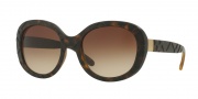 Burberry BE4218 Sunglasses Sunglasses - 357813 Matte Dark Havana / Brown Gradient