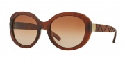 Burberry BE4218 Sunglasses Sunglasses - 358313 Matte Brown / Brown Gradient