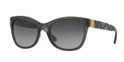 Burberry BE4219 Sunglasses Sunglasses - 3581T3 Matte Grey / Polarized Grey Gradient