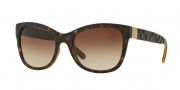 Burberry BE4219 Sunglasses Sunglasses - 357813 Matte Dark Havana / Brown Gradient