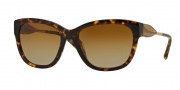 Burberry BE4203F Sunglasses Sunglasses - 3002T5 Dark Havana / Polarized Brown Gradient