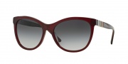 Burberry BE4199F Sunglasses Sunglasses - 35438G Bordeaux / Grey Gradient
