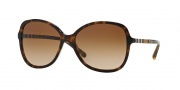 Burberry BE4197 Sunglasses Sunglasses - 300213 Dark Havana / Brown Gradient