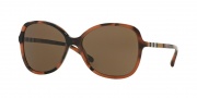 Burberry BE4197 Sunglasses Sunglasses - 351873 Spotted Amber / Brown