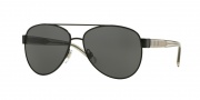 Burberry BE3084 Sunglasses Sunglasses - 100787 Matte Black / Gray