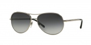 Burberry BE3082 Sunglasses Sunglasses - 10058G Silver / Gray Gradient