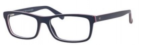Tommy Hilfiger 1329 Eyeglasses Eyeglasses - 0VLK Blue Red White