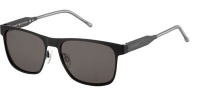 Tommy Hilfiger 1394/S Sunglasses Sunglasses - 0R12 Matte Black Gray (NR brown gray lens)