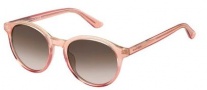 Tommy Hilfiger 1389/S Sunglasses Sunglasses - 0QR0 Pink Glitter (K8 brown gradient lens)
