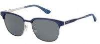 Tommy Hilfiger 1356/S Sunglasses Sunglasses - 0K2F Palladium Blue (P9 gray lens)