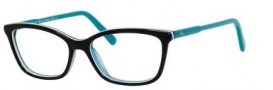 Tommy Hilfiger 1318 Eyeglasses Eyeglasses - 0VR2 Black White Blue Petroleum