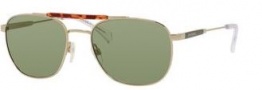 Tommy Hilfiger 1308/S Sunglasses Sunglasses - 0Z66 Gold Havana Green (DJ green lens)