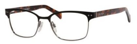 Tommy Hilfiger 1306 Eyeglasses Eyeglasses - 0VJC Black Ruthenium Havana Brown