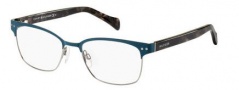 Tommy Hilfiger 1306 Eyeglasses Eyeglasses - 0VK1 Petroleum Ruthenium