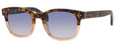 Tommy Hilfiger 1305/S Sunglasses Sunglasses - 0VCM Brown Havana Peach (KC azure gradient lens)