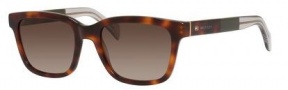 Tommy Hilfiger 1289/S Sunglasses Sunglasses - 0G83 Havana Green (HA brown gradient lens)