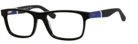Tommy Hilfiger 1282 Eyeglasses Eyeglasses - 0FMV Black / Blue