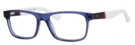 Tommy Hilfiger 1282 Eyeglasses Eyeglasses - 0FMW Blue