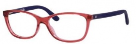 Tommy Hilfiger 1280 Eyeglasses Eyeglasses - 0FI6 Cyclamen Red Blue