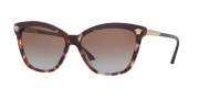Versace VE4313A Sunglasses Sunglasses - 517968 Eggplant/Violet Havana / Violet Gradient Brown