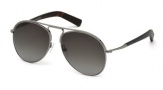 Tom Ford FT0448 Sunglasses Cody Sunglasses - 08B Shiny Gunmetal / Gradient Smoke