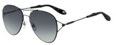 Givenchy 7005/S Sunglasses Sunglasses - 0006 Shiny Black (HD gray gradient lens)