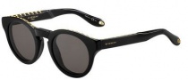 Givenchy 7007/S Sunglasses Sunglasses - 0807 Black (NR brown gray lens)