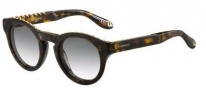 Givenchy 7007/S Sunglasses Sunglasses - 0086 Dark Havana (EJ brown lens)
