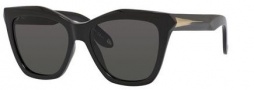 Givenchy 7008/S Sunglasses Sunglasses - 0QOL Black (Y1 gray lens)