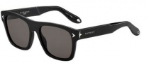 Givenchy 7011/S Sunglasses Sunglasses - 0807 Black (NR brown gray lens)
