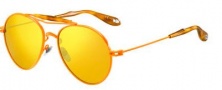 Givenchy 7012/S Sunglasses Sunglasses - 0TI1 Orange (K1 brown gold sp lens)