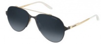 Carrera 113/S Sunglasses Sunglasses - 01PW Gold Black Matte (HD gray gradient lens)