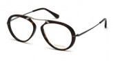 Tom Ford FT5346 Eyeglasses Eyeglasses - 052 Dark Havana