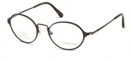 Tom Ford FT5350 Eyeglasses Eyeglasses - 048 Shiny Dark Brown