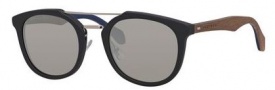 Hugo Boss 0777/S Sunglasses Sunglasses - 0RBG Black Brown (SS silver mirror lens)