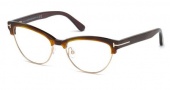 Tom Ford FT5365 Eyeglasses Eyeglasses - 052 Dark Havana
