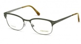 Tom Ford FT5381 Eyeglasses Eyeglasses - 093 Shiny Light Green
