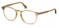 Tom Ford FT5401 Eyeglasses Eyeglasses - 045 Shiny Light Brown