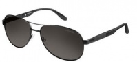 Carrera 8019/S Sunglasses Sunglasses - 010G Matte Black (M9 gray polarized lens)