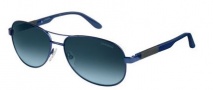 Carrera 8019/S Sunglasses Sunglasses - 0TVJ Matte Blue (1D dark blue gradient lens)
