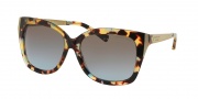 Michael Kors MK2006F Sunglasses Sunglasses - 303148 Ocean Confetti Tortoise / Purple Blue Gradient