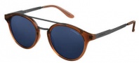 Carrera 123/S Sunglasses Sunglasses - 0VZX Light Brown Black (KU blue avio lens)